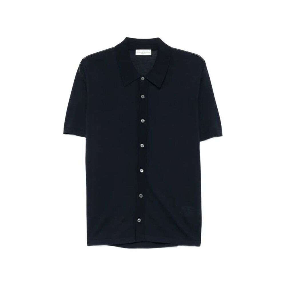 Roberto Collina Men Knitted Polo Shirt